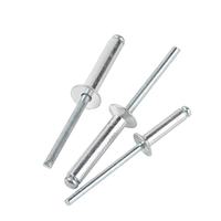Kit de rivets aveugles à tête en acier inoxydable industriel M3 M3.2 M4 M5, zingués et polis, pour meubles et automobile