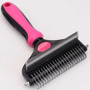 Cepillo Profesional para Eliminar el Pelo de Mascotas, Herramienta de Aseo para Perros y Gatos, Removedor de Pelo y Nudos, Peine para Cachorros - Product Image 4