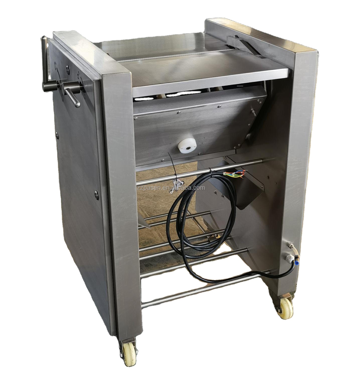 Máquina de descascar de carne de aço inoxidável, equipamento de processamento de carne da fáscia do bovino