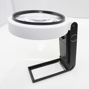 Loupe portative à main avec LED, grossissement 6X 25X, lentille acrylique pour la lecture, la réparation et l'artisanat - Product Image 5