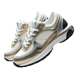 Zapatillas Deportivas de Lujo para Mujer, Transpirables, Estilo Caminata, Parte Superior de Malla, Cierre de Cordones, Punta Redonda, Marca de Diseño, para Chicas - Product Image 3