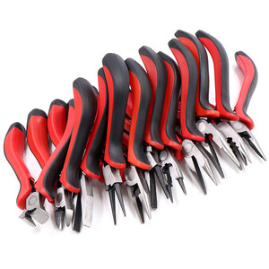 Ferronickel-pince à <span class=keywords><strong>bijoux</strong></span> en acier trempé au carbone, nez rond, outils <span class=keywords><strong>de</strong></span> bricolage, équipement, pince adaptée à l'artisanat, réparation <span class=keywords><strong>de</strong></span> perles - Product Image 2