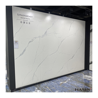 Dalle en porcelaine effet marbre de grand format 1200x2400mm pour sol et mur, antibactérienne, isolation thermique