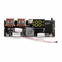 Module de batterie externe à charge rapide bidirectionnelle PD 65W-100W, carte DIY pour batterie lithium 3S-4S-5S avec affichage numérique et protection contre la température