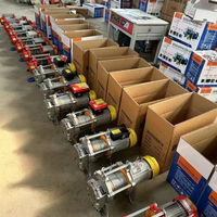 Nouvelle palan électrique miniature KEYI de type CDK de 1 tonne avec chariot électrique mobile, câble en acier, télécommande, indice de protection IP54, 220V/380V