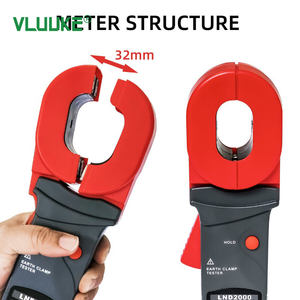 VLUUKE LND2000 מד התנגדות קרקע דיגיטלי נייד, ציוד בדיקה חשמלי - Product Image 4