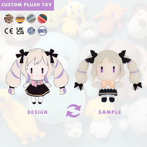 Özel Mini Kawaii sevimli pamuk bebekler yumuşak dolması Plushies bebek Logo ile bts yıldız Anime peluş şekil - Product Image 2