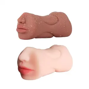 Vente chaude hommes Massage manuel Masturbation <span class=keywords><strong>buste</strong></span> Silicone poupée gros seins couleur de la peau avion tasse mâle masturber tasse jouets - Product Image 6