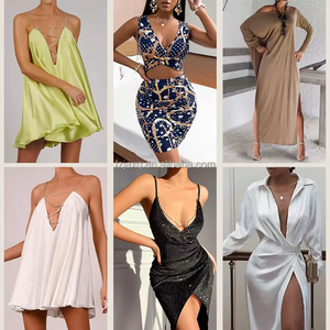 Lote de Vestidos Casuales Estampados para Mujer al por Mayor, Estilos Variados, Envío Aleatorio, Lote a Granel para Uso Diario de Verano, Poliéster/Algodón, Guangdong - Product Image 3