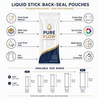 Sachets personnalisés thermoscellables 5g 10g pour poudre de protéines, petits sachets individuels en aluminium pour poudre d'électrolytes
