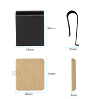 Diffuseur d'huiles essentielles en bois d'érable naturel pour pare-soleil de voiture, personnalisable avec logo OEM, longue durée, éliminateur d'odeurs