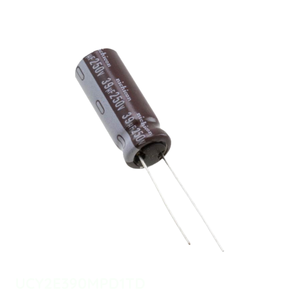 ตัวเก็บประจุแบบ Through Hole ยี่ห้อ Manufacturer Channel รุ่น CAP ALUM 39UF 20% 250V RADIAL TH UCY2E390MPD1TD 39 ยูเอฟ - Product Image 1