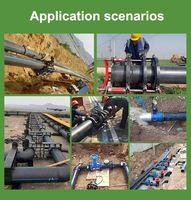 Tuyau d'irrigation en PEHD grand diamètre DN16-DN1600, anti-UV, haute pression, flexible, pour l'approvisionnement en eau des fermes agricoles