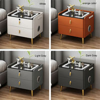 Table de chevet intelligente d'usine chinoise, table de chevet intelligente avec charge sans fil