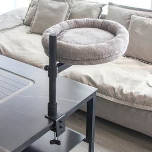 YOUME Lit de bureau réglable pour chat Grotte pour chat Table rotative Lit pour chat sur le bureau - Product Image 6