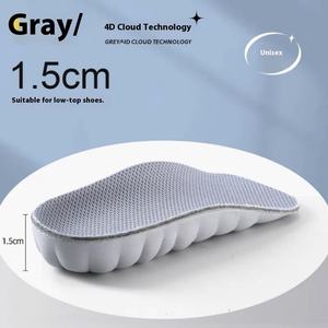 통기성 EVA 하프 패드 깔창 편안한 보이지 않는 하이닝 힐 쿠션 충격 흡수 도매 워킹 스타일 신발 - Product Image 6