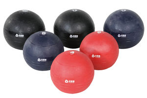 Chinese Geen Bounce Geneeskunde Bal Aangepaste Logo Heavy Duty Pvc Hard Rubber Cross Fit Zand Vullen Slam Geneeskunde Bal - Product Image 6