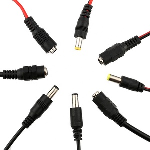Cáp Nguồn Phích Cắm <span class=keywords><strong>DC</strong></span> 5.5*2.5Mm 5521 5525 Giắc Cắm Đực Đầu Cái 5.5*2.1 Giắc <span class=keywords><strong>DC</strong></span> Kèm Cáp - Product Image 5