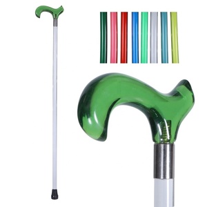 Acrylic trang trí thời trang sang trọng rõ ràng Nordic mía xử lý đi bộ thanh cho nam giới - Product Image 2