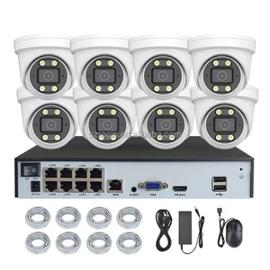 <span class=keywords><strong>Kit</strong></span> de sécurité vidéo Regis Eseecloud 4K 8MP 5MP 4CH 8CH 16CH POE IP NVR avec vision nocturne couleur, audio bidirectionnel et enregistrement sur disque dur - Product Image 2