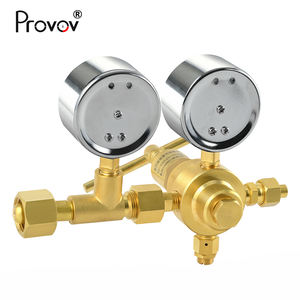 Regulador de gas de oxígeno CO2 nitrógeno argón helio hidrógeno alta presión industrial - Product Image 2