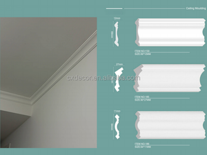 <span class=keywords><strong>Moulure</strong></span> décorative en <span class=keywords><strong>polystyrène</strong></span> PS pour plafond, corniche murale, cadre en plastique, plinthe de plafond - Product Image 2