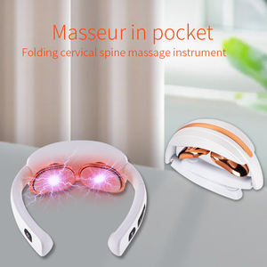 Masseur intelligent rechargeable OEM pour le cou et les épaules, soulagement par impulsions avec chaleur profonde, cible les douleurs cervicales et des épaules - Product Image 2