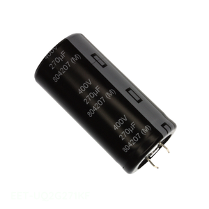 Condensateur traversant EET-UQ2G271KF en aluminium 270 µF 20 % 400 V SNAP TH 270 µF - Product Image 1