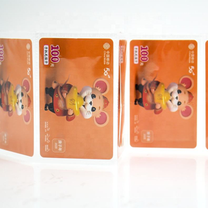 <span class=keywords><strong>Tarjeta</strong></span> para rascar con contraseña de PVC personalizada, <span class=keywords><strong>Tarjeta</strong></span> de Recarga de llamadas telefónicas prepagadas, impresa en cartón recubierto - Product Image 3