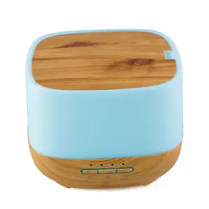 smart wi-fi essential oil diffuser 500 ml ultrasonic humidifier work with alexa google app voice remote control diffuser