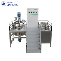 Mélangeur homogénéisateur LINHONG pour crème pour le visage, émulsifiant cosmétique, machine à fabriquer des lotions pour le corps