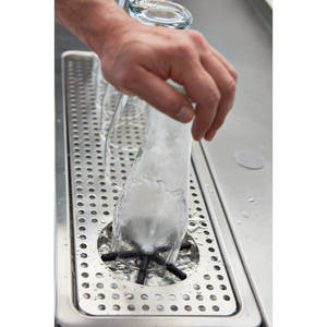Tête de rinçage en <span class=keywords><strong>verre</strong></span> Bar Tasse à bière Tasse à café <span class=keywords><strong>Verre</strong></span> Acier inoxydable Rinçage automatique Robinet de lavage Rinceur - Product Image 2