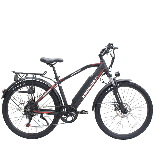 27.5 Inch Aluminum Alloy Bottom Tube Electric Mountain Bike 36V 15Ah Lithium 250W Brushless Hydraulic Disc Brake 7-Speed