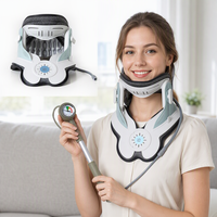 Collier cervical à traction pneumatique pour la physiothérapie et la rééducation, conception gonflable avec pompe à air