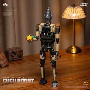 XJD JD094 654PCS Juego de Bloques de Construcción de Modelo de <span class=keywords><strong>Robot</strong></span> Antiguo, Ladrillos de Plástico Técnico, Juguete Moderno, Regalo Festivo - Product Image 2