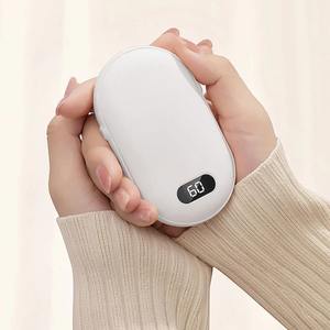 <span class=keywords><strong>Banque</strong></span> d'énergie portable pour chauffe-mains 2 en 1 USB rechargeable Chauffe-mains d'hiver Mini chauffage électrique de poche avec affichage numérique - Product Image 6