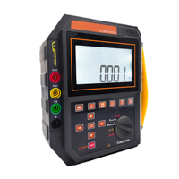 Testeur de résistance de terre et de résistivité du sol 4 fils 4T, écran LCD 6 chiffres, téléchargement de données USB, REARTH PEARTH, test de tension AC