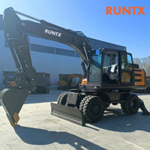 Zware Graafmachine Wiel 12ton 15ton 18ton 21.5ton Hydraulische Graafmachine Wiel Graafmachine Te Koop - Product Image 4