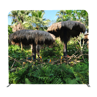 Tongjie Fashion Aluminium Frame Pop Up Banner Display Wall Support Design Customized Cocok untuk Aktivitas dan Pertunjukan Luar Ruangan