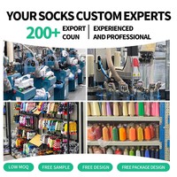 Chaussettes de sport en tricot à logo personnalisé pour la course à pied, la gym et l'entraînement physique, avec des designs à blocs de couleur et des services de conception OEM ODM