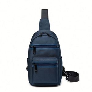 Sac de poitrine imperméable en nylon pour homme, sac de voyage à bandoulière tendance, sac à dos promotionnel pour homme - Product Image 6