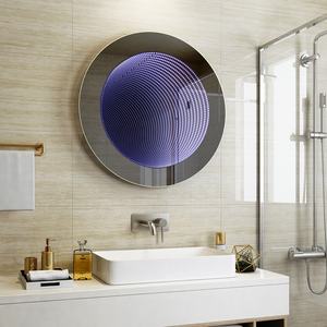 Mur moderne 3D miroir tunnel <span class=keywords><strong>magique</strong></span> salle de bain LED miroir infini - Product Image 2