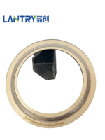 Joint torique en graphite enroulé en spirale LANCHUANG, épaisseur 2 mm, diamètre intérieur/extérieur personnalisable pour brides de tuyaux