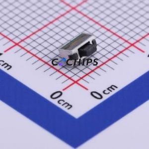 TCD-C2KQR Tactile Switch SMD Switch Single Pole Single Throw Rectangle Button Horizontal Mount 4.5mm - Product Image 1