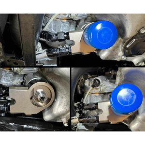 Sistema de Enfriamiento de Motor de Alto Flujo, Enfriador de Aceite Termostático, Adaptador Tipo Sándwich para Motor <span class=keywords><strong>EJ</strong></span> - Product Image 6