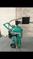 Usine bonne qualité db225 pot de sablage sans poussière mobile soda blaster machine de sablage humide équipement à vendre