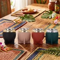 Tasse à Yerba Maté en Acier Inoxydable du Fabricant, Tasse Isotherme Sous Vide en Cuir 8oz, Tasse à Maté Argentin en Cuir avec Paille et Cuillère