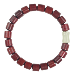 Pulsera de sándalo rojo con cuentas de 8 mm, estilo chino, joyería unisex para uso diario - Product Image 5