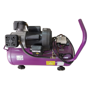 เครื่องอัดอากาศแบบพกพา 220V ประสิทธิภาพสูง ใช้งานได้นาน คุณภาพสูง 4.5 แรงม้า แบบไร้น้ำมัน หัวคู่ ขนาดเล็ก ความจุ 50 ลิตร - Product Image 3