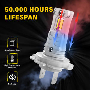 ALKOREY <span class=keywords><strong>H7</strong></span> Phare de <span class=keywords><strong>voiture</strong></span> LED 12v 20w 10000LM <span class=keywords><strong>Ampoule</strong></span> de <span class=keywords><strong>voiture</strong></span> Lampe de <span class=keywords><strong>voiture</strong></span> 6500K Super blanc 2 pièces - Product Image 6